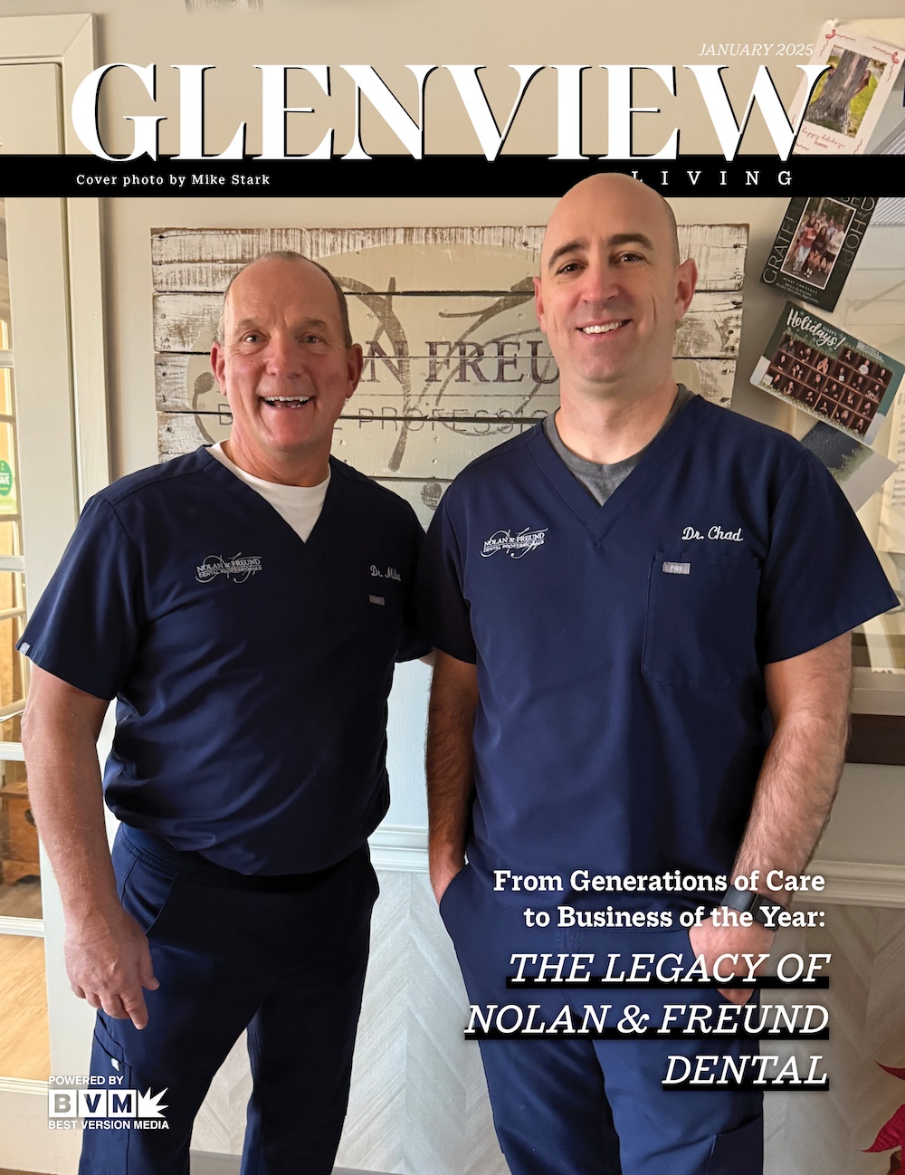 glenview dentist nolan & freund named top dental practice by glenview living magazine